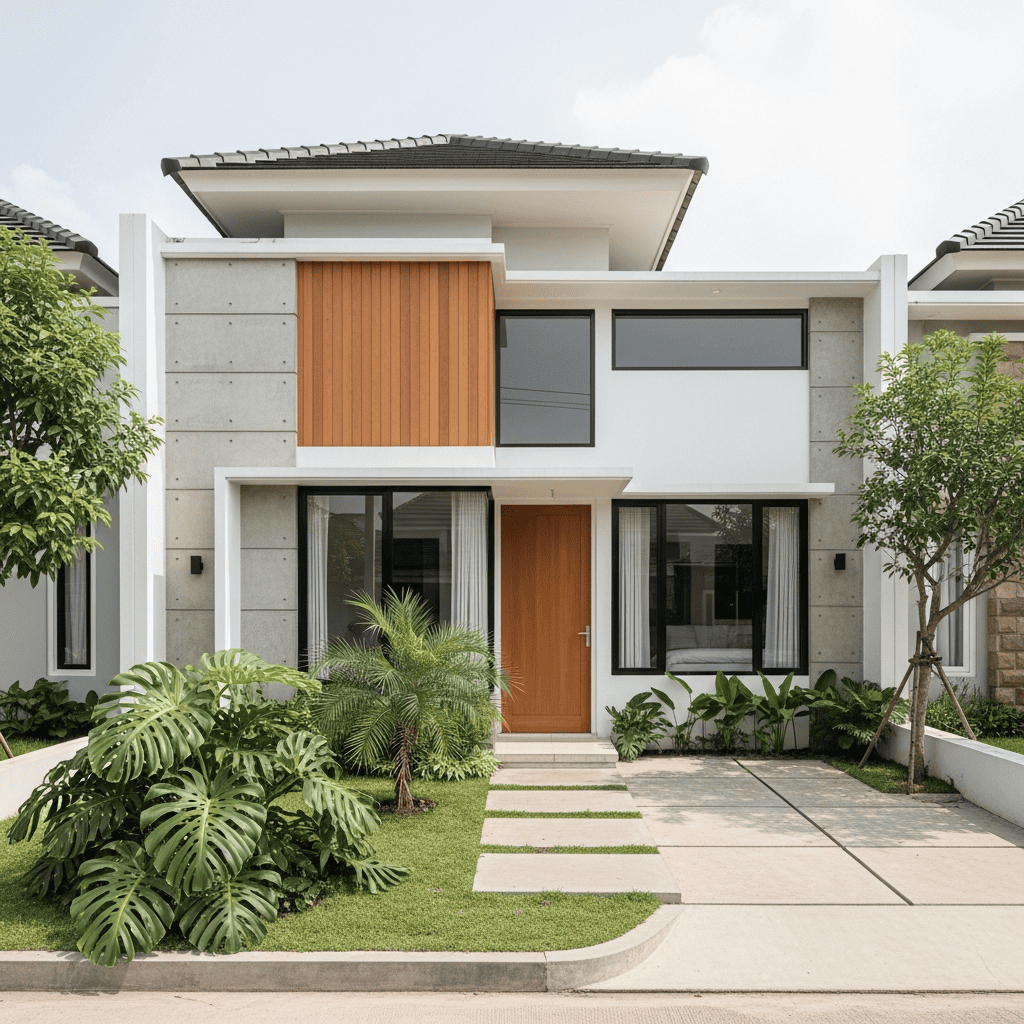 Kontrakan Rumah Modern Minimalis